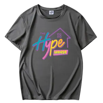 2020 metų Vasaros Hype Namas marškinėliai Moterims Drabužių Mens Trumpas rankovės Streetwear Harajuku Viršuje Damskie Mujer Capucha marškinėliai.