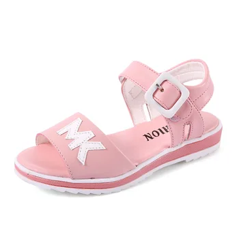 2020 NAUJA merginų vasaros sandalai vaikus butai, batai mergaitė princesė maža mergaitė, per vaikų batų dydį, 27-37