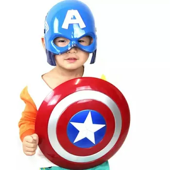 2020 Naujas Avenger Super Herojus Cosplay kapitonas amerika Steve Rogers pav Šviesą Skleidžiantys ir Garso Cosplay nuosavybės Žaislas Avenger