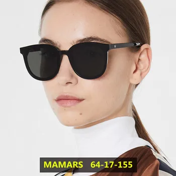 2020 Naujas korėjiečių Dizaino Akiniai nuo saulės Moterims, Madingų GM Didelis Rėmo Akiniai nuo saulės Vyrams Derliaus Švelnus Saulės akinius, pakuotę MAMARS