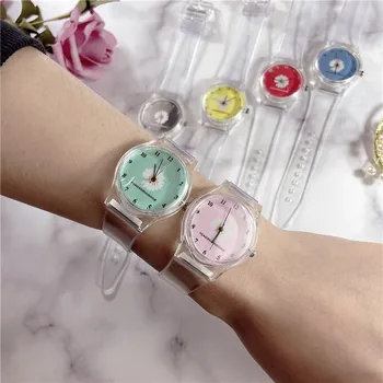 2020 Naujas Mados moteriški Laikrodžiai Ins Tendencija Candy Spalva Riešo Žiūrėti korėjos Silikono Želė Žiūrėti Reloj Mujer Laikrodis Dovanos Moterims