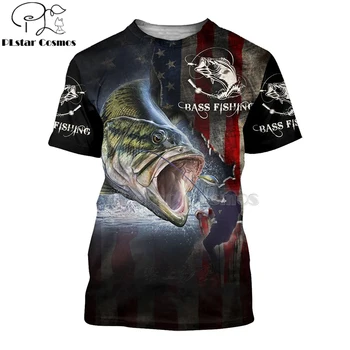 2020 Naujas Mados Vyrai hoodies 3D Print t shirt Naujas karpis Mados Gyvūnų Žvejybos Meno marškinėliai tees šortai rankovėmis Unisex Drabužiai -1