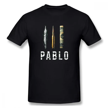 2020 Naujas Pablo Pablo Escobarblic Vyrų Pagrindinio trumpomis Rankovėmis T-Shirt Europos Dydį