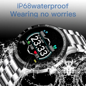 2020 Naujas Smart watch vyrų vandeniui sporto iPhone Širdies ritmas, kraujo spaudimas fitness tracker smartwatch reloj inteligente+Box