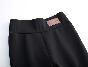 2020 Naujas Žiemos Moterų Antblauzdžiai Plius Aksomo Aukšto Juosmens Šiltas Legging Slim Pieštuku Atsitiktinis Juoda Legging Kelnės