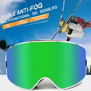2020 naujas Žiemos Sporto Snieglenčių slidinėjimo Akiniai dviejų Sluoksnių Anti-rūko UV Atsparumas Vėjo Unisex Slidinėjimo Akiniai nuo saulės wen moterims