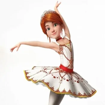 2020 Naują Filmą Ballerina Felicie Cosplay Kostiumas Mergaitėms Šalies Drabužių Helovinas Kostiumas Vaikams šokių kalėdų dress mergaitė