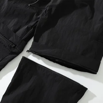 2020 nuimamas Krovinių Kelnės Vyrams Juodos Kišenėje Streetwear Harajuku Kelnes Hip-Hop Kelnės Haremo Poilsiu Sweatpants Visas Ilgis