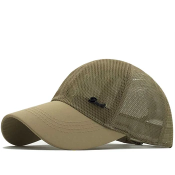 2020 Paprasta vyrų vasaros plonas saulės, skrybėlę, lauko apsaugos nuo saulės, akių beisbolo kepuraitę kvėpuojantis saulės skrybėlės laukinių atsitiktinis žvejybos kepurės
