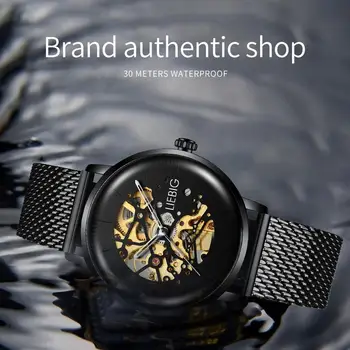 2020 Prabanga Vandeniui Vyrų Sporto Laikrodžiai Top Brand Vyrų Mechaninė Automatinė Laikrodžius Relojes para hombre Vyrų Laikrodis L3001