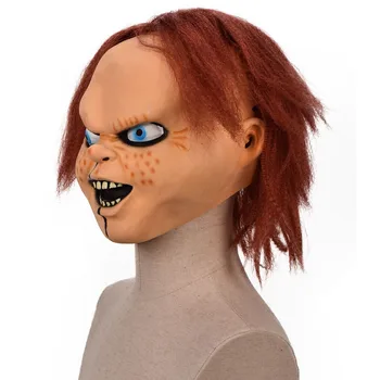 2021 Chucky Kaukė Vaiko Žaisti Kostiumai, Kaukės Dvasios Chucky Kaukės Siaubo Veido Latekso Mascarilla Helovinas Velnias Žudikas Lėlės Šalmas