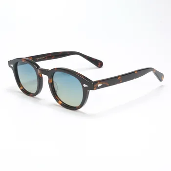 2021 Derliaus Poliarizuotas Lęšis Mados akinius Rėmo akiniai nuo saulės moterims, vyrams, Prekės ženklo Dizaineris UV400 saulės akiniai Deppas Lemtosh stilius