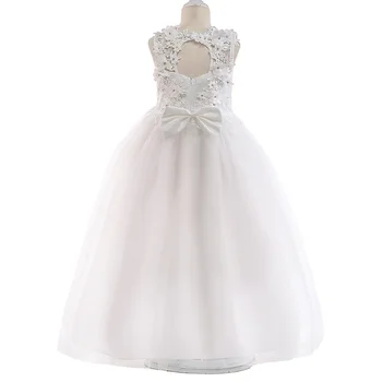 2021 Gėlių Suknelė Vaikams Mergaitė Princesė Dress Vaikų Vestuvės Dress Bridesmaid Dresses Vestido 8 10 12 metų