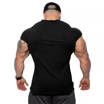 2021 m. vasarą prekės ženklo drabužių Mens tankų Sijos Kultūrizmo Fitneso sugeria prakaito kvėpuoti laisvai Vyrų Tankai Drabužiai, marškinėliai (be Rankovių)