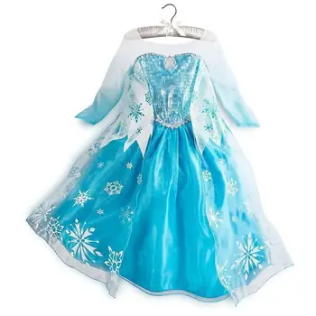 2021 Mergaičių Vasaros Suknelė Mergaitėms Sniego Karalienė 2 Princesė Šalis Suknelės Vaikams, Helovyno Cosplay Suknelė Kūdikių Drabužių, Kostiumų