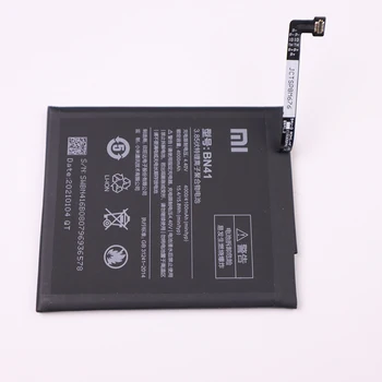 2021 metų Xiaomi Originalios Baterijos BN41 4100mAh už Xiaomi Redmi 4 Pastaba MTK Gel X20 Redmi Pastaba 4X MTK Gel X20 Bateria
