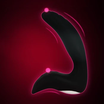 2021 Naujas 10 Greičio Vibracija Butt Plug USB Įkraunama atsparus Vandeniui Vibratorius Dukart Baigėsi Belaidžio Prostatos Massager Vyrų Sekso Žaislai