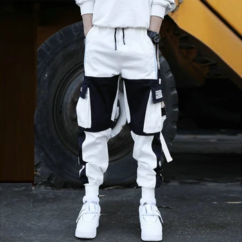 2021 Naujas Mados Haremo Kelnės Vyrams Darbo Drabužių Streetwear Lengvas Hip-Hop Atsitiktinis Kelnės Poilsiu Vyrų Sweatpants Vyrai