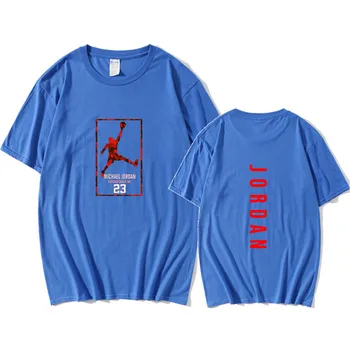 2021 Nauji vyriški Laisvalaikio marškinėliai JORDAN 23 Atsitiktinis Vasaros Sporto Marškinėliai, vyriški marškinėliai Topai Vyrų ir Moterų Topai marškinėliai