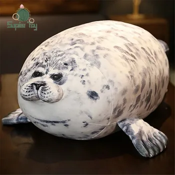 20cm 60cm Mielas Jūrų Liūtas Pliušiniai Žaislai, Minkšti Jūrų Gyvūnų Antspaudas Įdaryti Lėlės Vaikams Dovanų Miega Pagalvės 3D Naujovė Mesti Pagalvės