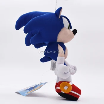 20cm Sonic Boom Pliušinis Animacinių filmų PP Medvilnės Sonic Minkštas Mėlynos Pliušinis Vaikų Gimtadienio Dovanos Nemokamas Pristatymas