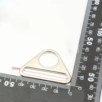 20Pc Metalo Reguliatorius Trikampis Sagtis Su Baru Swivel Įrašą Dee Žiedas 25mm /38mm