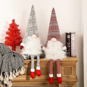 22 Colių Didelio Kalėdų Eglutę Topper Švedijos Tomte Gnome Kalėdų Papuošalai Kalėdų Dekoracijos Nameliuose Mielas Dekoro Rekvizitai