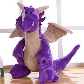 25-35CM Dinozaurų Pliušiniai Žaislai Dukart vadovauja Gyvūnų Įdaryti Lėlės Cartonn Anime Dvi Galvos Dragon Vaikams, Vaikams, Žaislas, skirtas Berniukui Dovana
