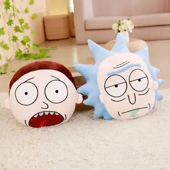 25-50cm Įdaryti juokinga Rick & Morty Agurkai statulėlės Minkštas pliušinis blogio agurkai lėlės Anime aplink minkšta pagalvėlė metu vaikams