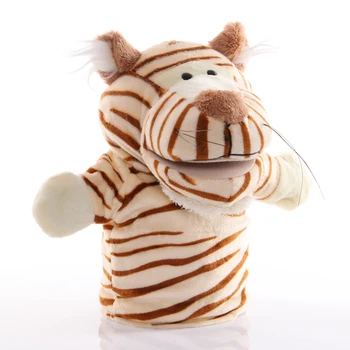 25cm Gyvūnų Vertus Lėlių Tigras Pliušiniai Žaislai, Kūdikių Švietimo Vertus Lėlių Animaciją Apsimesti, Pasakoja Istoriją Lėlės Žaislas Vaikams, Vaikai
