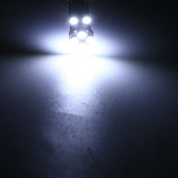 25pcs Balti LED Žibintai Lemputės DC 12V Automobilio Salono Nustatyti, Super Šviesus Rinkinys, skirtas 