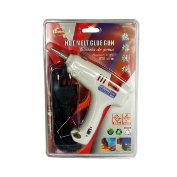 25W Hot Melt Glue Gun ES Plug Ilgas Antgalis Su 12pcs Klijų Lazdelės Vaikams 