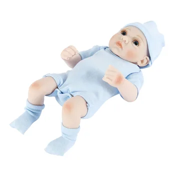 27 cm Minkšto Silikono Rankų darbo Reborn Baby Girl Žaislai, Lėlės Realistiškas Ieškote Naujagimis Baby Doll Bamblys Švietimo Gimtadienio Dovana