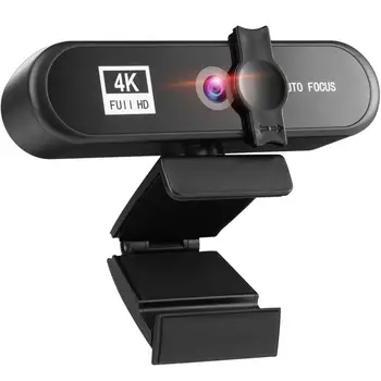 2K 4K Webcam Konferencija PC Kamera su automatinio Fokusavimo funkcija USB Web Kamera Nešiojamojo kompiuterio Darbalaukyje Biure Susitikimą Namuose Su MIC 1080P Full HD Web Cam