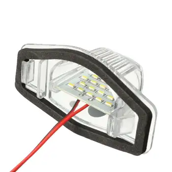 2vnt Klaidų LED Automobilių Skaičius Licencijos Plokšte Honda Crv Tinka Jazz 