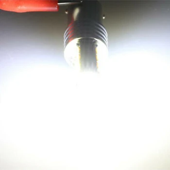 2vnt/Komplektas 1156 Canbus Klaidų 4014 45-SMD LED Žibintai BA15S Posūkio Signalo LED Lemputė Balta Dropshipping