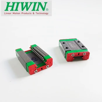 2vnt Originalus Hiwin linijinės vadovas MGN9 200 250 300 330 350 400 450 500 550 600 mm + 2vnt MGN9C blokai 12MM MGNR9 geležinkelių CNC router