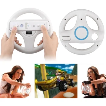 2vnt Žaidimų Vairas Skirtas Nintendo Wii Kart Lenktynių Žaidimas Vairo Nuotolinio valdymo pultelis Žaidimas Priedai