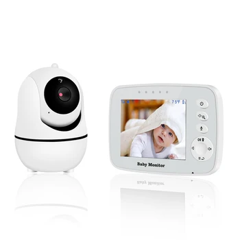 3.2 Colių Wireless Baby Monitor LCD Ekranas, Kūdikių Naktinio Matymo Kamera Temperatūros Jutiklis Palaiko Plakant Galvos Sukimas