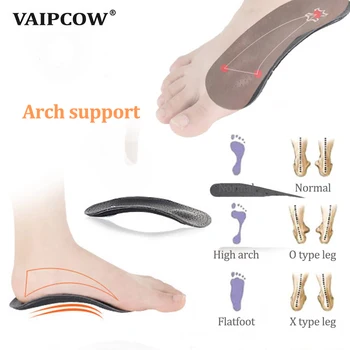 3/4 ilgio Odos orthotic vidpadis dėl Vienodo Kojų Arkos Paramą, ortopedinių batų pado Įtvarai kojoms vyrų ir moterų pėdų priežiūros