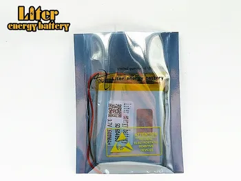 3.7 V 1600mAh 604050 Ličio Polimero Li-Po Akumuliatorius Li ląstelių Žaislų MP3 MP4 MP5 GPS Galia Banko Tablet Speaker 