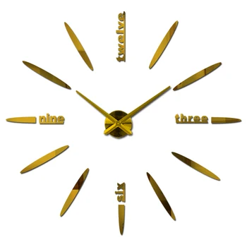 3 dydžių sieninis laikrodis reloj de sumalti kvarco žiūrėti trumpas 