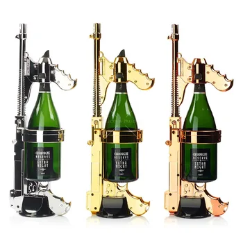3 Spalvų Šampano Ginklą, Butelį Purškimo Pistoletas su Jet Butelis Mediniai Naktinio Klubo Poilsio Šalis