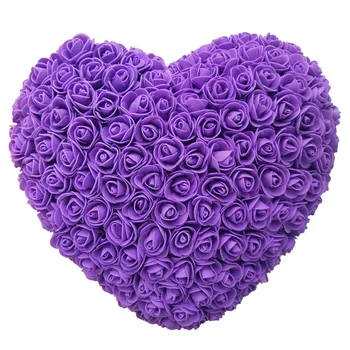 30cm Širdies Rožių Žiedų Valentino Romantiškas Dirbtinių Rožių Santuokos Pasiūlymą Apdaila 
