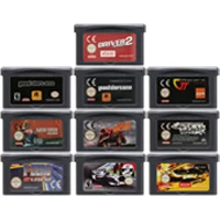 32 Bitų Vaizdo Žaidimų Kasetė Konsolės Kortelės Nintendo GBA RAC Lenktynių Žaidimų Serijos Edition