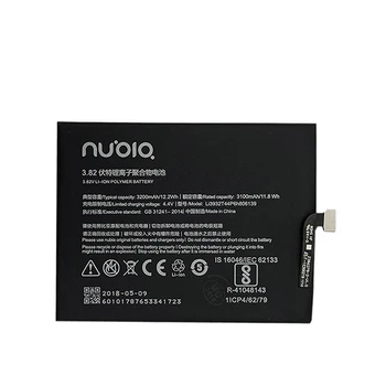 3200mAh Li3932T44P6h806139 Mobiliojo Telefono Bateriją ZTE Nubija Z17 / Z17Lite Lite NX591J NX563J Akumuliatorius