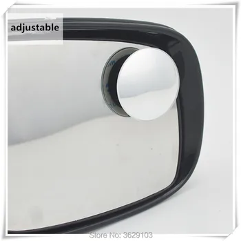 360 Laipsnių Automobilių veidrodėliai Plataus Kampo Išgaubti aklojoje veidrodžių reikmenys, automobilių optikos dėl Citroen c2 c4 c5 c4l c3 saxo xsara picasso