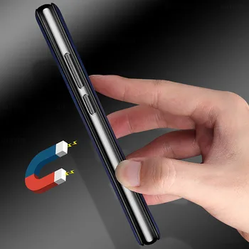 360 Magnetinio Apversti Telefoną Atveju Xiaomi Mi 10T Pro 10 Lemputė T10 Lite Poco X3 NFC 3D Minkštas Galinį Dangtelį Xiomi Redmi 9C 9A 9 Šarvai