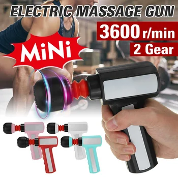 3600r/min Mini Electric Masažas Ginklą Kišenėje Galingi Raumenų Fasciją Body Massager Atsipalaidavimo Lieknėjimo Formuojant Skausmo