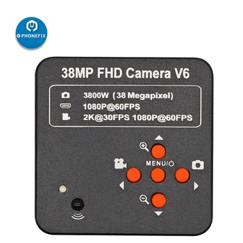 38MP HDMI, USB, Skaitmeninis Vaizdo Mikroskopu HD Kamera 1080P 60FPS USB, C-Mount už Trinokulinis Stereo Mikroskopas Telefono PCB Remontas
